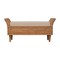 Homeroots 40in Brown Solid Wood Storage Bench With Cabinet 718240 - alternate 1