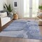 Homeroots 10' X 14' Sky Blue And Indigo Floral Washable Indoor Outdoor Area Rug 582247 - alternate 2
