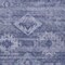 Homeroots 8' X 10' Navy Blue And Denim Blue Southwestern Washable Indoor Outdoor Area Rug 588711 - alternate 2