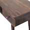 Homeroots 35" Brown Solid Wood Writing Desk 723447 - alternate 2