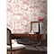 York Wallcoverings Seasons Toile Scarlet Wallpaper GR5925 - alternate 2