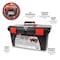 Performance Tool 19 in. Plastic Tool Box, Removable Tray, Lid Organizers, Padlock Eyehole W54019 - alternate 2