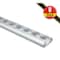 Mytee Products Aluminum 8 ft L-Track Trailer Tie Down Rail for Trailer - 2,225 lbs BS, Silver, 8PK LTK8x8 - alternate 1