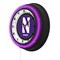 Holland Bar Stool Northwestern University 19 Double Neon Wall Clock Clk19BK - alternate 2