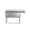 Koolmore 63 in. Three Compartment Sink, Bowl Size 15x15x14, Stainless-Steel 16 Gauge with Right Drainboard KM-SC151514-15R316 - alternate 2