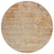 Homeroots 8' Copper And Terra Cotta Round Abstract Washable Indoor Outdoor Area Rug 605580 - alternate 2