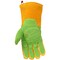 Caiman Premium Wasabi Green Split Deerskin MIG/Stick Welder's Glove with FR Foam/Fleece Insulation 25231 - alternate 2