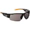 Klein Tools Safety Glasses, Anti-Fog & Anti-Scratch, Gray Lens, Black/Orange Frame 60162 - alternate 1