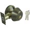 Prosource Deadbolt, 3 Grade, Antique Brass, 2-3/8 to 2-3/4 in Backset, KW1 Keyway, 1-3/8 to 1-3/4 in Thick Door DB81V-PS - alternate 1