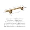 Amerock Arrondi Champagne Bronze Contemporary 9 in 229 mm Towel Bar BH26546CZ - alternate 2