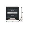 Homeroots 17" Rectangular Three Drawers Nightstand With Solid Wood Top 347072 - alternate 2