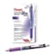 Pentel EnerGel RTX Deluxe Gel Pen, Retractable, Medium 0.7 mm, Violet Ink, Violet/Blue Barrel, 12PK BLN77-V - alternate 1