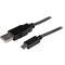 Startech.Com CHARGE AND SYNC YOUR MICRO USB-EQUIPPED SMARTPHONE OR TABLET WITH REDUCED CLUTTE USBAUB15CMBK - alternate 1
