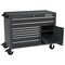 Proto 550 Series Rolling Tool Cabinet, 8 Drawer, Black, Steel, 50 in W x 25-1/4 in D x 41 in H J555041B-8BK-1S - alternate 2