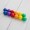 Connetix Magnetic Tiles Rainbow Ball Pack, 12-Piece Set CT-R-00012-BA - alternate 2