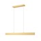 Z-Lite Hudson Gold 1 Light Linear Chandelier 1016-45L-GLD-LED - alternate 2