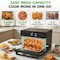 Nutrichef 32 Quart Air Fryer & Oven, Black NCAFOV32BK - alternate 3