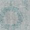 Homeroots 8' X 10' Teal Blue Floral Medallion Washable Indoor Outdoor Area Rug 607947 - alternate 2