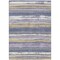 Homeroots 10' X 14' Purple Ivory And Beige Striped Washable Indoor Outdoor Area Rug 598925 - alternate 2