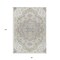 Homeroots 8' X 10' Ivory Beige And Gray Oriental Washable Indoor Outdoor Area Rug 596635 - alternate 2