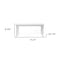 Homeroots 71" White Solid Wood Dining Table 518758 - alternate 2