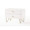 Homeroots 18" Wood Two Drawer Nightstand 473021 - alternate 3