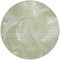 Homeroots 8' Artichoke Green Fern Green And Ivory Round Abstract Washable Indoor Outdoor Area Rug 587460 - alternate 2