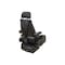 Uni Pro MSG97AL/722 Air Suspension Seat 24-Volt With Pods Black/Gray Fabric 8418 - alternate 3