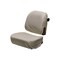 Uni Pro Seat + Backrest Cover Kit for John Deere Personal Posture Seats, Brown Endura Fabric 9120 - alternate 1