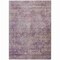 Homeroots 9' X 12' Plum And Lavender Floral Washable Indoor Outdoor Area Rug 605751 - alternate 2