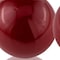 Homeroots Set of Two 3" Red Aluminum Decorative Orbs, 2PK 383771 - alternate 3