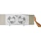 Lasko Fan, 3 Speeds, White, fan, snap-on feet, manual, warranty W07350 - alternate 2