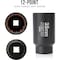 Neiko 0.5 in Drive 12-Point CrMo Steel Deep Impact Socket, 35 mm Size 02526A - alternate 2