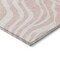 Homeroots 3' X 5' Pink And Gray Animal Print Washable Indoor Outdoor Area Rug 600636 - alternate 3