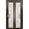 Sartodoors Sliding Closet Bi-fold Doors Planum 2113 Solid Core Modern Interior PLANUM2113BF-CA-60 x 96 (2* 30x96) - alternate 1