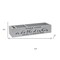 Homeroots 6" Gray Wood Desk Organizer 661198 - alternate 2