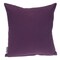 Homeroots 18" Purple Weave Cotton Throw Pillow 529257 - alternate 2