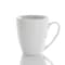 Elama Rosales 6 Piece 12 Ounce Porcelain Mug Set in White EL-ROSALES - alternate 3