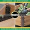 Miracle-Gro 2 x 4 x 2.3 ft Wrangler Brown/Cedar Wood Raised Garden Planter With Shelf MGWRPS2428 - alternate 2