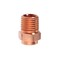 Nibco Male Adapter 1/2" Sweat X 1/2" D MPT Copper, 10PK W01200J - alternate 2