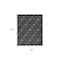 Homeroots 8' X 10' Black Indoor Outdoor Area Rug 522140 - alternate 4