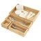 Megachef 21 Piece Bamboo Storage Storage and Organization Trays 750122142M - alternate 1