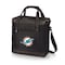 Picnic Time Family Of Brands Miami Dolphins - Montero Cooler Tote Bag, (Black) 604-00-179-174-2 - alternate 1