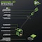 Greenworks 48V, 2x24V 12'' Cordless Snow Shovel with, 2 4.0Ah Batteries & Dual Port Charger 2616702 - alternate 2