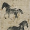 Homeroots 8' X 10' Beige And Charcoal Horse Washable Indoor Outdoor Area Rug 618640 - alternate 1