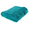 Lavish Home Throw Blanket for Couch Oversized, Lightweight Home Decor Accent Ultra-Soft Fabric, Lagoon Teal 66-THROW048 - alternate 2