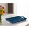 Homeroots 17" Blue Abstract Geo Printed Serving Tray 634500 - alternate 2