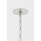 Hudson Valley Lighting Painted No. 2 Pendant in Polished Nickel/Off-White by Mark D. Sikes MDS352L-PN/OW - alternate 2