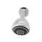 Whedon Showerhead Rainbow Massage Polished Chrome Plastic 7 settings 2.5 gpm Polished Chrome FP742C - alternate 1