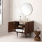 James Martin Vanities Amberly 36" Single Vanity, Mid-Century Walnut, w/ 3 CM Tajnar Eclos Top 670-V36-WLT-3TJR - alternate 3
